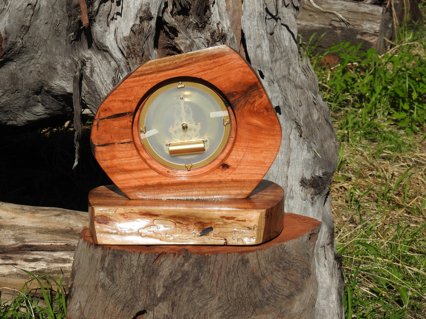 Australian Hardwood Clock