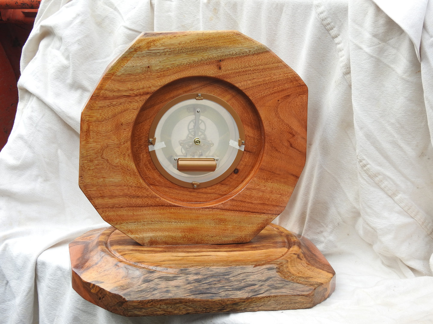 HANDMADE AUSTRALIAN HARDWOOD CLOCK