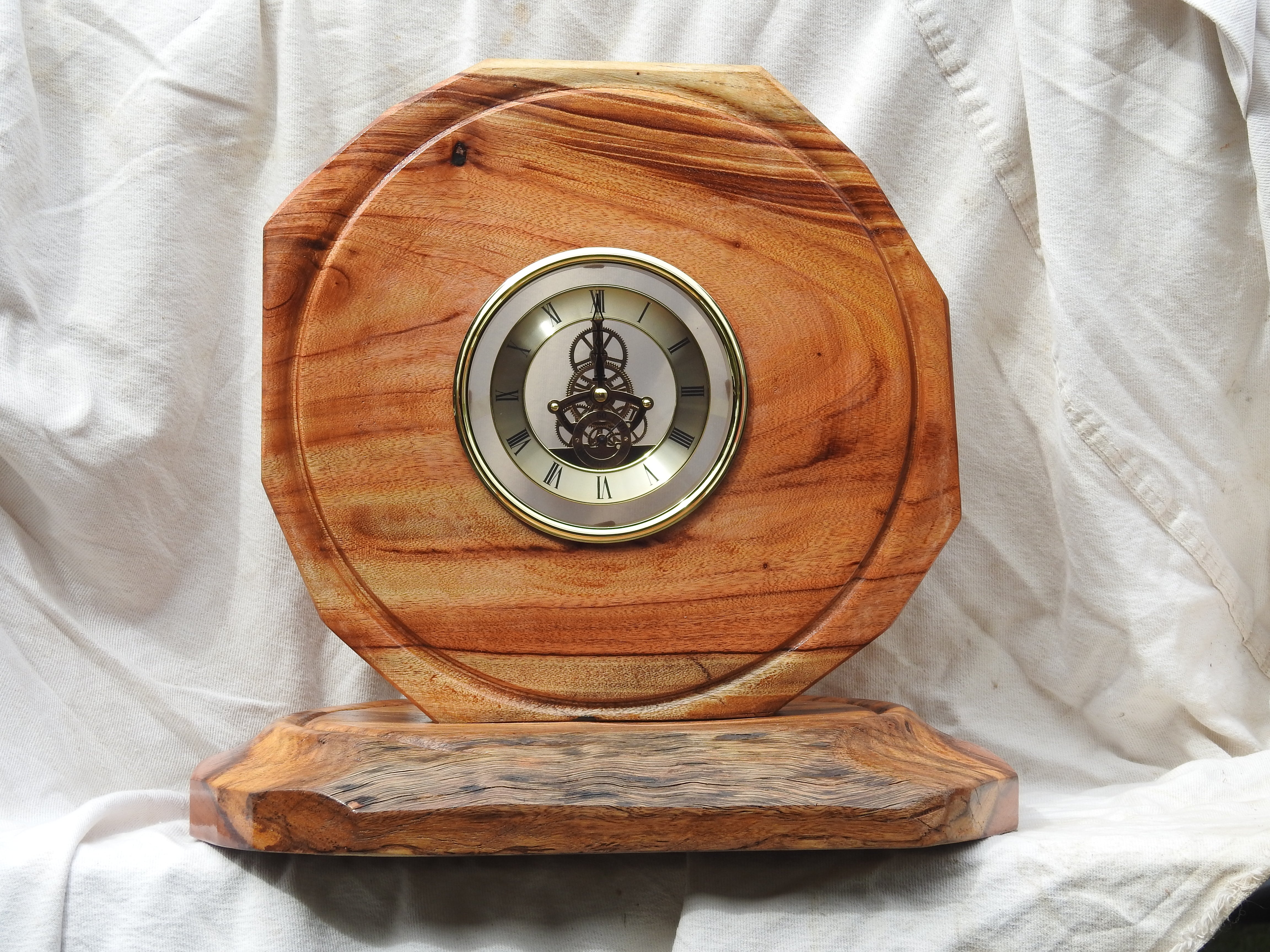 Australian Clock HANDMADE AUSTRALIAN HARDWOOD CLOCK – Australian Hardwood Designs