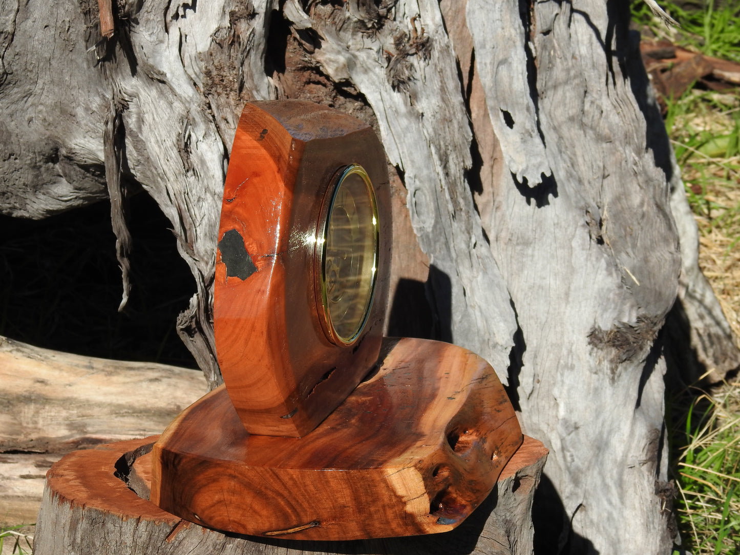 Australian Hardwood Clock